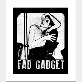 Fad Gadget Posters and Art